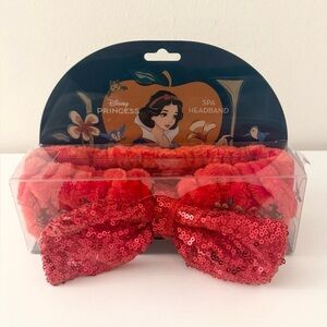 NWT disney princess snow white sparkly spa headband